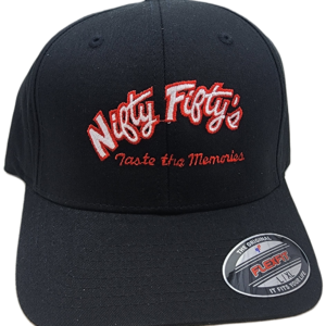 Nifty Fifty's Flex Fit Hat Red/Black
