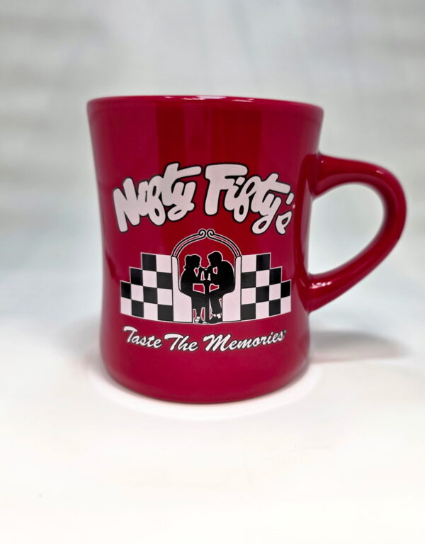 Nifty Fifty's Red Coffee Mug