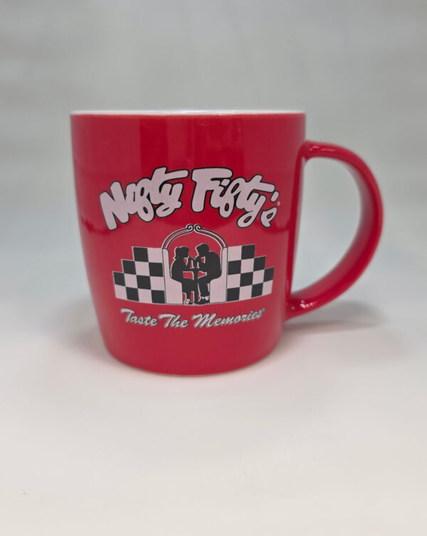 Nifty Fifty's Red Coffee Mug