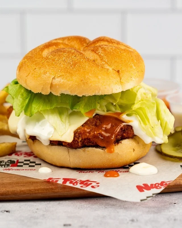 When it comes to chicken sandwiches, we don’t cluck around 🐓 Which one will you try first?

Buffalo Chicken - Honey Grilled Texas Ringer - Golden Fried Cutlet - Honey Grilled Mushroom - Honey Grilled