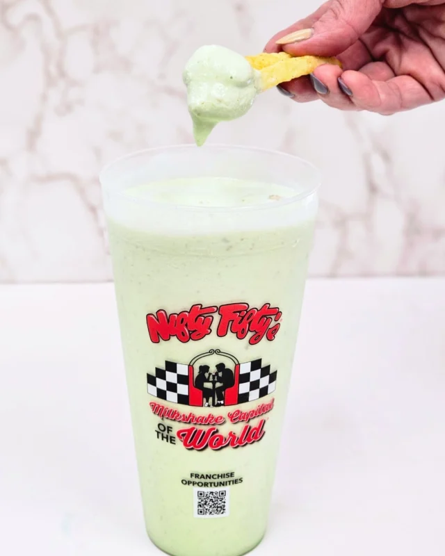 Monday's are rough... you deserve a milkshake  and fries 🥤 🍟
