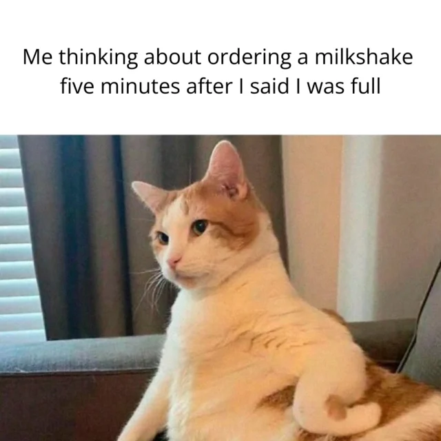 There's always room for a sweet treat